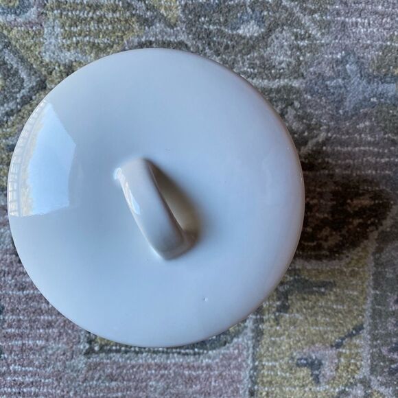 Threshold Stoneware Hand Engraved Thankful Container - Picture 4 of 8